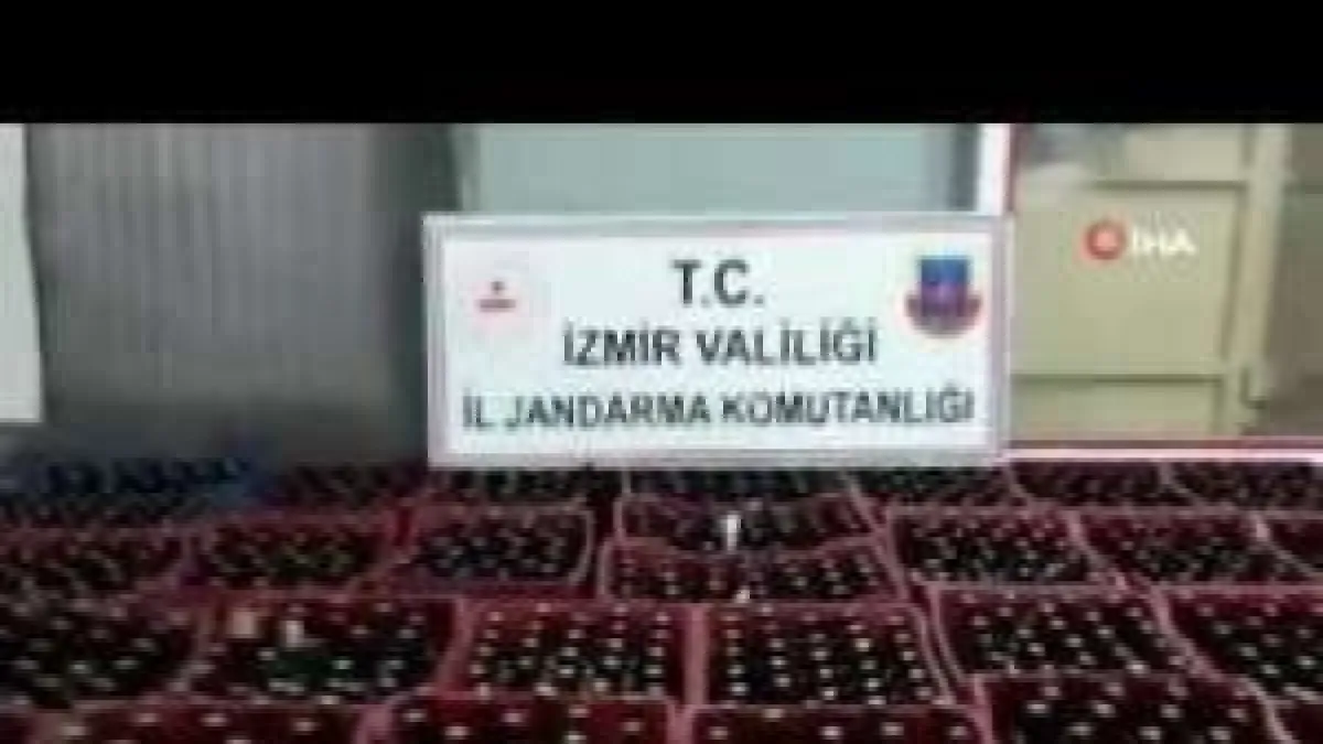 Jandarma’dan yılbaşı öncesi bandrolsüz içki operasyonu