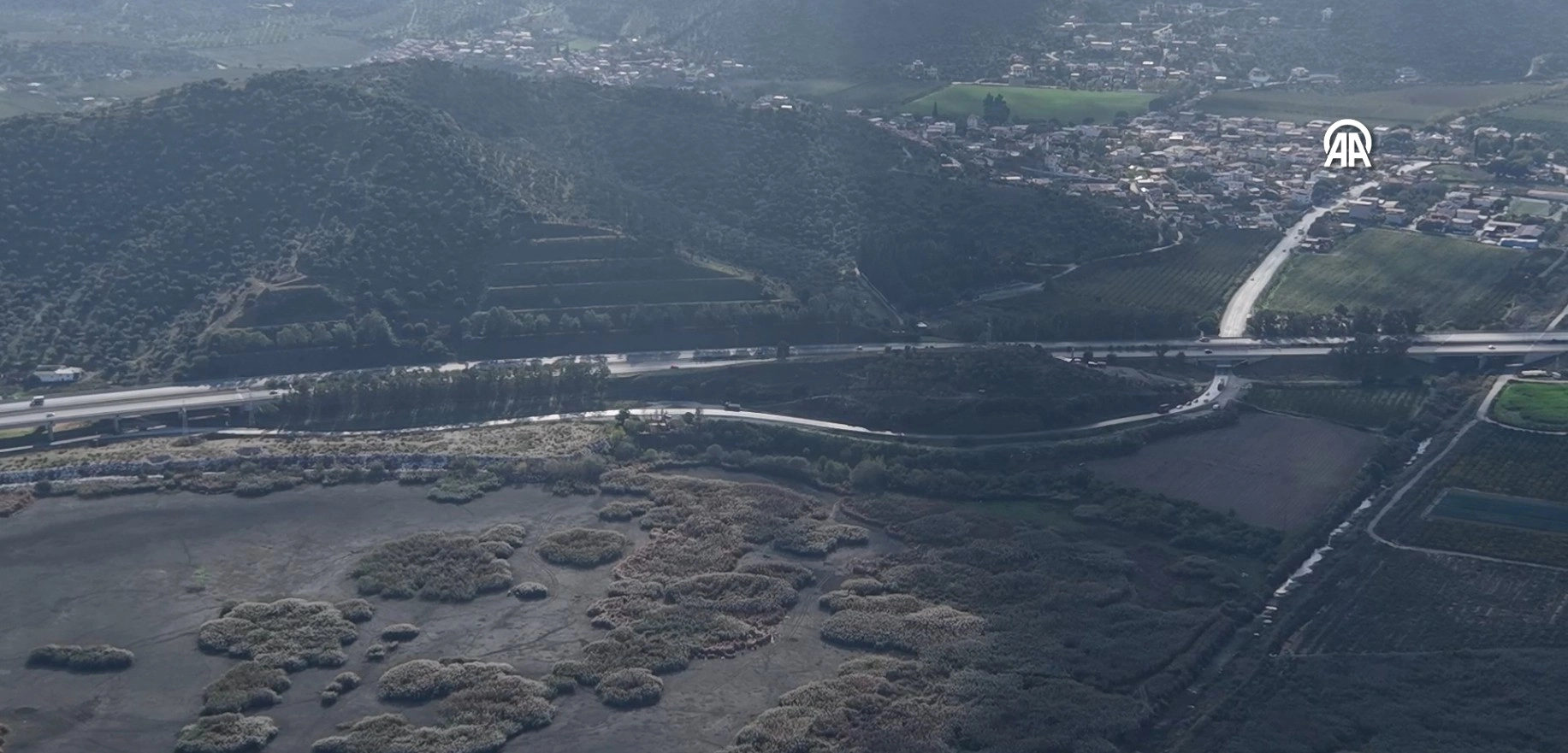 Belevi Gölü, yaşanan kuraklık nedeniyle alarm veriyor