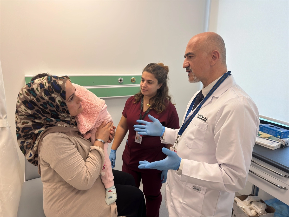 Evinde çıkan yangında vücudu yanan 2 yaşındaki meryem hassas tedaviyle iyileşti