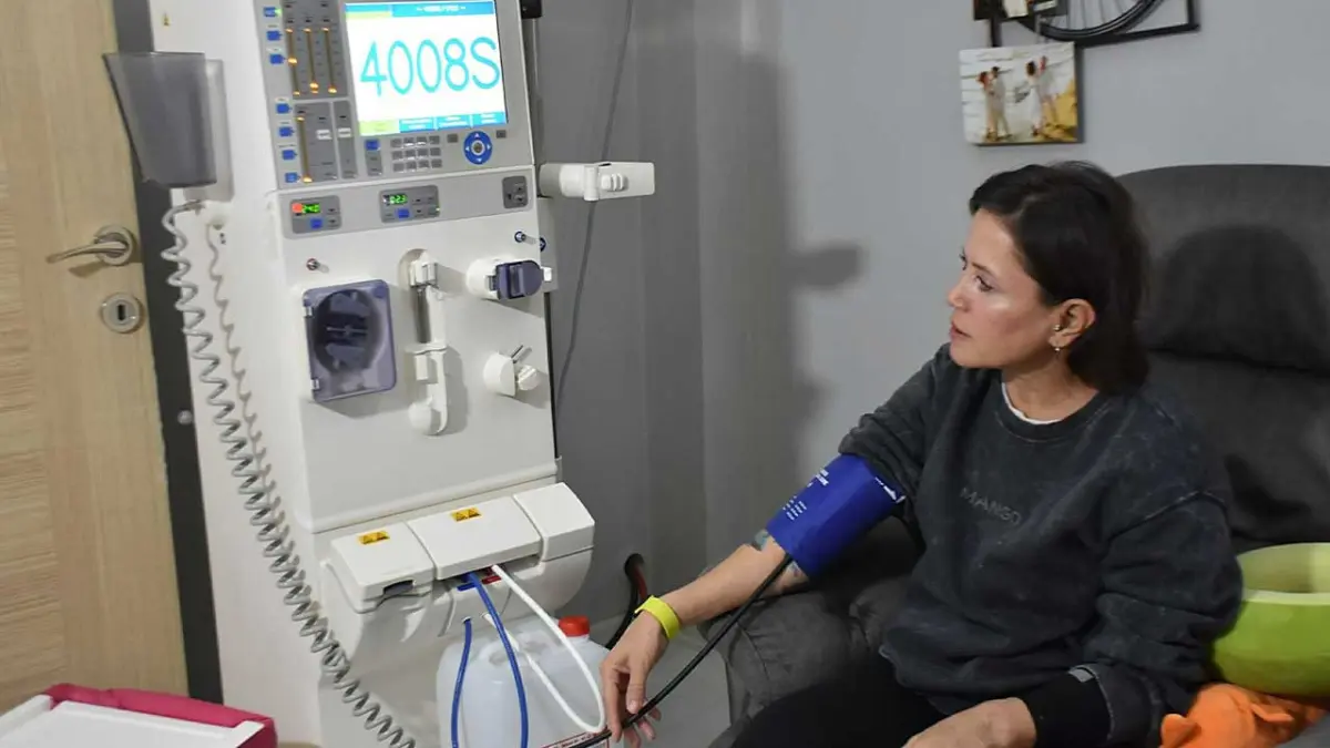 Diyaliz makinesi 30 yıldır hayatının bir parçası oldu