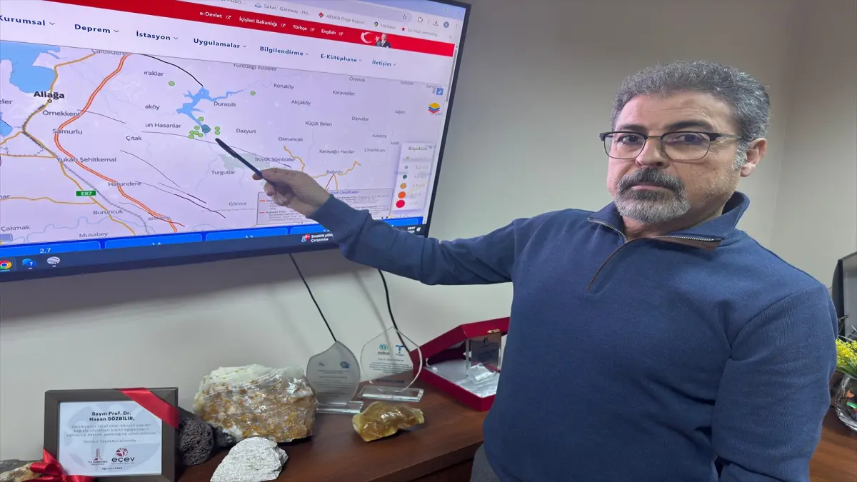 Prof. Dr. Sözbilir, Güzelhisar Fayı'ndaki hareketliliği değerlendirdi