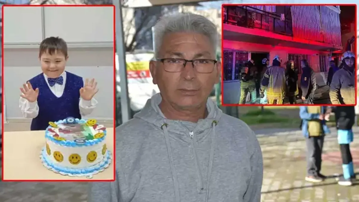 Yangında ölen Down sendromlu Eymen'in babası: Üzerine titriyorduk