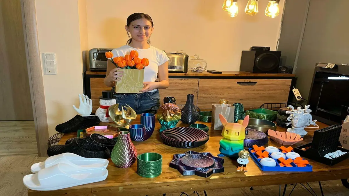 Bade, 3D ile iyilik için üretiyor