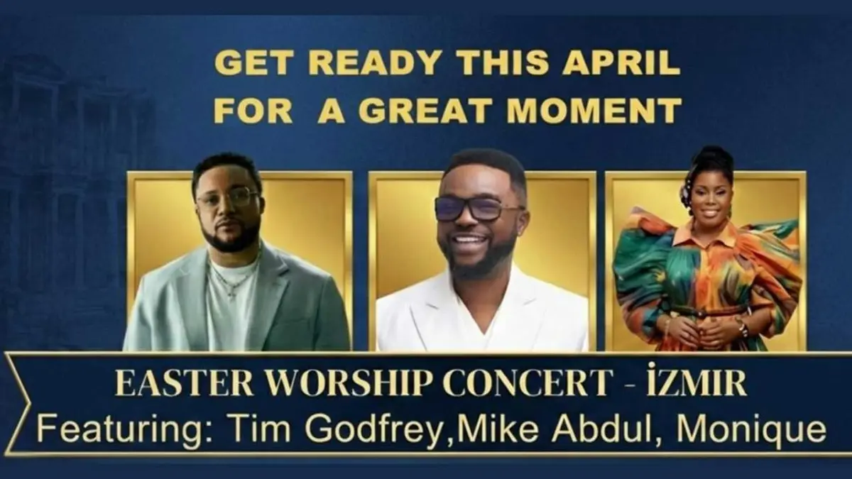 İzmir’de Paskalya coşkusu: Nijeryalı sanatçılar konserde buluştu
