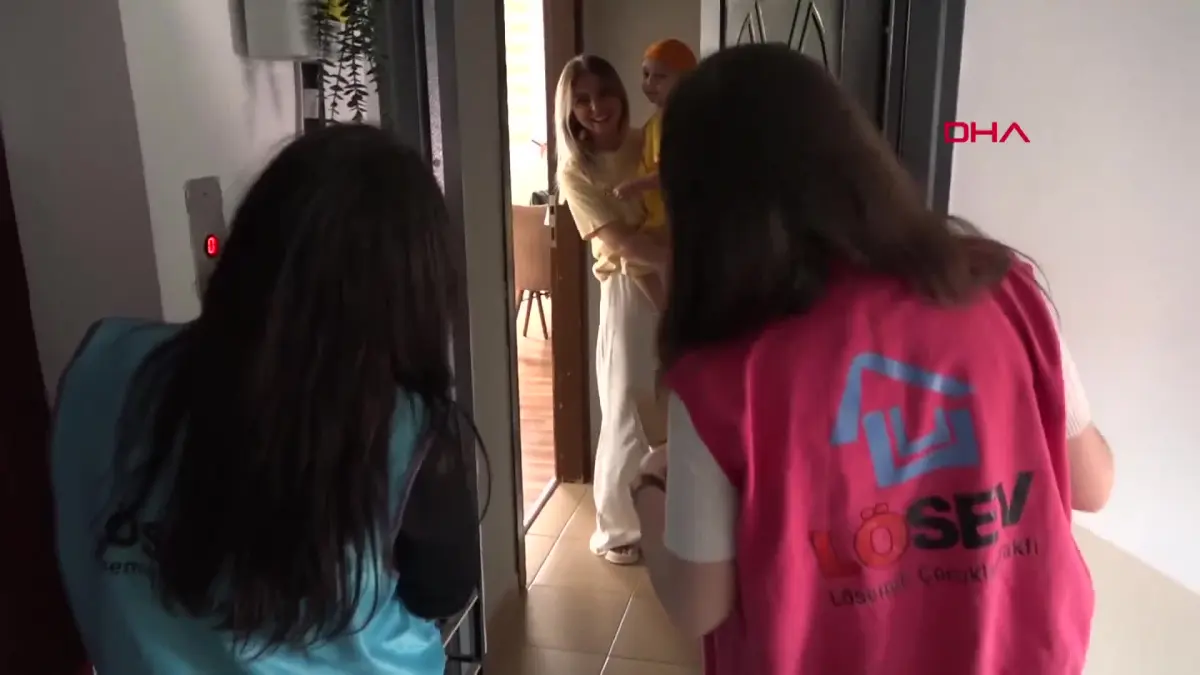 Kanseri yenen Batu’ya moral ziyareti