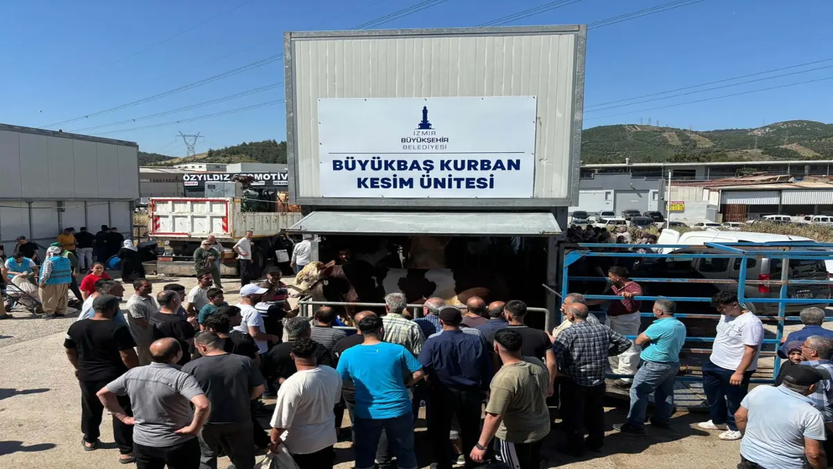 İzmir'de Kurban yoğunluğu