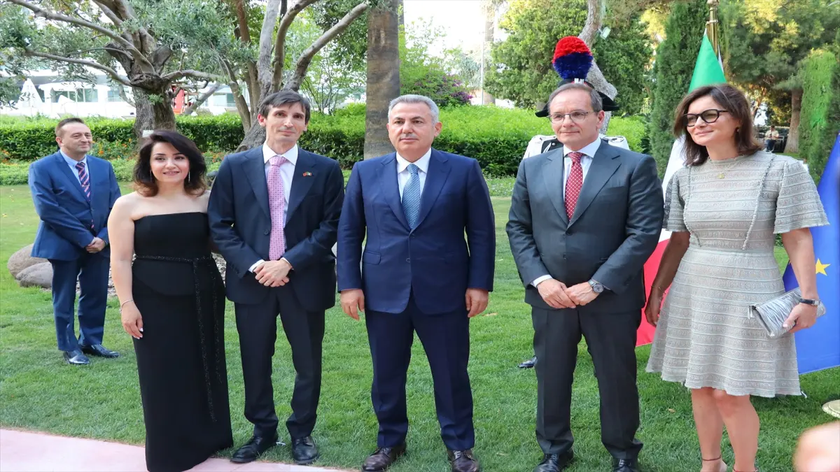 İzmir’de İtalya Cumhuriyeti’nin 80’inci Kuruluş Yıl Dönümü Resepsiyonla Kutlandı