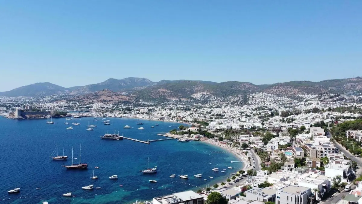 Bodrum'a 7 ayda yarım milyonu aşkın yabancı turist geldi